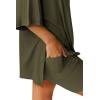 image:imageATHMILE Womens Two Piece Short Lounge Sets Spring Summer Casual Oversized Shirts Airport Travel Outfit Beach Vacation 2026Army Green