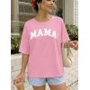 image:imageATHMILE Womens Oversized T Shirts Casual Tee Workout Tops Gym Clothes Summer Loose Fit Short Sleeve Graphics Basic Y2K 2026Mamapink