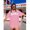 image:imageATHMILE Womens Oversized T Shirts Casual Tee Workout Tops Gym Clothes Summer Loose Fit Short Sleeve Graphics Basic Y2K 2026Mamapink