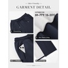 image:imageATHMILE Barrel Sweatpants Women Y2K Wide Leg Baggy Lounge Sweat Pants with Pockets Adjustable Drawstring Ankle Cuffs JoggersNavy