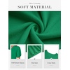 image:imageATHMILE Short Sleeve Sweater for Women 2026 Spring Summer Blouses Crewneck Knit Puff Sleeve Dressy Casual Trendy ShirtsSgreen