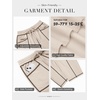image:imageATHMILE Womens Baggy Barrel Sweatpants Wide Leg Drawstring Lounge Sweat Pants with PocketsLight Khaki