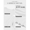 image:imageATHMILE Womens Long Sleeve Shirts Pleated Crew Neck Casual Fall Fashion Ladie Tops Loose Fit Spring Basic Clothes TrendyWhite