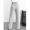 image:imageATHMILE Womens Wide Leg Sweatpants High Waisted Baggy Interior Drawstring Joggers with Pockets Straight Leg Sweat PantsGrey