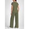 image:imageATHMILE Womens 2 Piece Lounge Set Fashion Travel Outfits Summer Beach Vacation Tracksuit Comfy Wide Leg Airport LoungewearZgreen