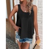 image:imageATHMILE Womens Tank Tops Sleeveless Summer Top Spaghetti Strap Spring Shirt Loose Fit Beach Vacation 2026 CasualZblack