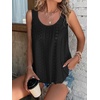 image:imageATHMILE Womens Tank Tops Sleeveless Summer Top Spaghetti Strap Spring Shirt Loose Fit Beach Vacation 2026 CasualZblack