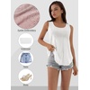 image:imageATHMILE Womens Tank Tops Sleeveless Summer Top Spaghetti Strap Spring Shirt Loose Fit Beach Vacation 2026 CasualZwhite