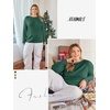 image:imageATHMILE Womens Long Sleeve Shirts Basic Tee Fall Trendy Teen Girl Teacher School Business Casual Workout 2026 FashionDark Green