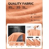 image:imageATHMILE Womens Long Sleeve Shirts Basic Tee Fall Trendy Teen Girl Teacher School Business Casual Workout 2026 FashionLight Orange