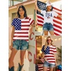 image:imageATHMILE Womens Soft Basic T Shirt Summer Tops Short Sleeve Crewneck Tees Casual Teachers Cute Work Outfits Everyday WearWhiteusa