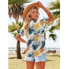 image:imageATHMILE Womens T Shirts 2026 Short Sleeve VNeck Shirts Cute Fit Summer Casual Tee Tops SXXLMulti Teal