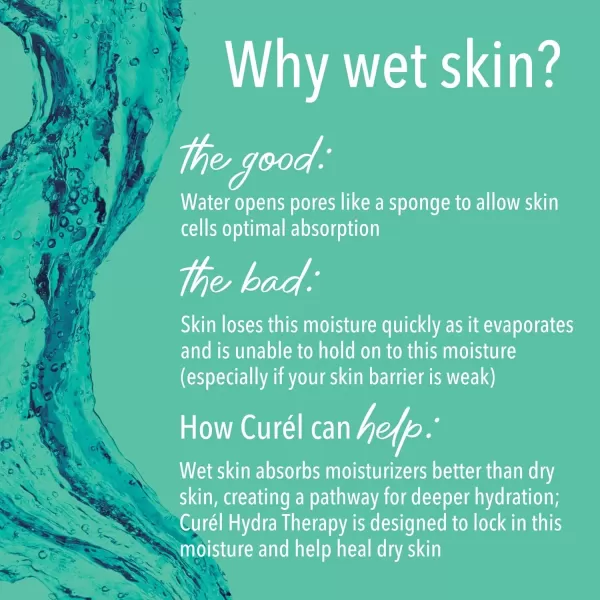 imageCurel Hydra Therapy In Shower Lotion Itch Defense Body Moisturizer with Advanced Ceramide Complex Vitamin E ampamp Oatmeal Extract Helps to Repair Moisture Barrier 12 Ounce Pack of 212 Fl Oz Pack of 2