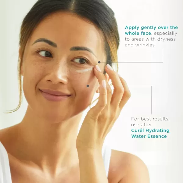 imageCurel Japanese Skin Care AntiWrinkle Hydrating Serum Lightweight Serum Fragrance Free ampamp Colorant Free Sensitive Skin Serum 13 Oz