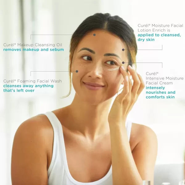 imageCurel Japanese Skin Care Travel Size Toiletries for Dry Sensitive Skin Travel Size Face Wash Travel Size Lotion Travel Size Makeup Remover