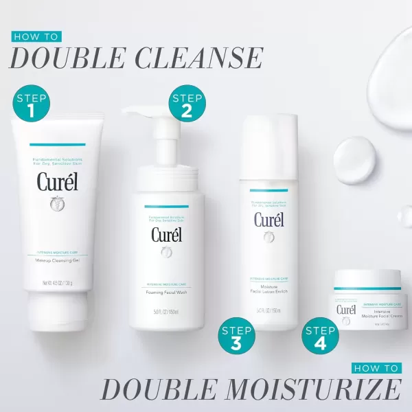 imageCurel Japanese Skin Care Travel Size Toiletries for Dry Sensitive Skin Travel Size Face Wash Travel Size Lotion Travel Size Makeup Remover