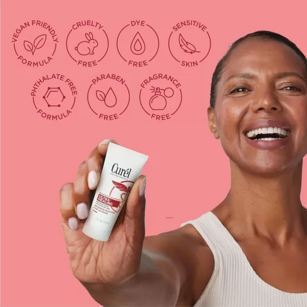 imageCurel Ultra Healing Intensive FragranceFree Lotion For ExtraDry Skin Dermatologist Recommended Ideal for Sensitive Skin Cruelty Free Paraben Free 1 Oz Pack of 30Unscented