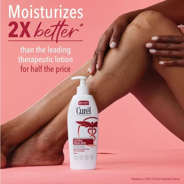 imageCurel Ultra Healing Lotion Hand and Body Moisturizer for Extra Dry Skin with Advanced Ceramide Complex and Hydrating Agents for Tight Skin 20 Ounces20 Fl Oz Pack of 1