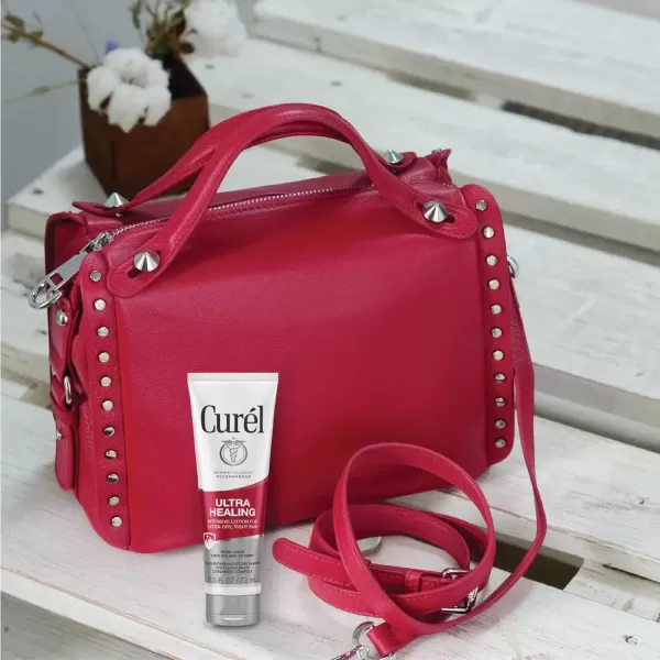 imageCurel Ultra Healing Lotion Hand and Body Moisturizer for Extra Dry Skin with Advanced Ceramide Complex and Hydrating Agents for Tight Skin 20 Ounces25 Fl Oz Pack of 4