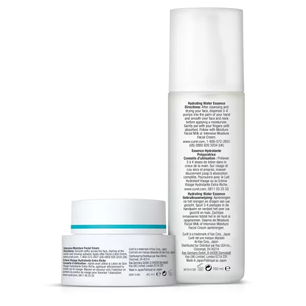 imageHydrating Water Essence and Intensive Moisture Facial Cream