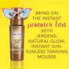 imageJergens Natural Glow Instant Sun Body Mousse Self Tanner for Deep Bronze Tan Sunless Tanning Body Bronzer for Natural Looking Color Instantly 6 Oz Pack of 2Light Bronze