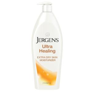 imageJergens Ultra Healing Dry Skin Moisturizer Travel Size Body and Hand Lotion for Extra Dry Skin Use After Washing Hands HYDRALUCENCE blend Vitamins C E B5 1 Fl Oz Pack of 2421 Fl Oz Pack of 1