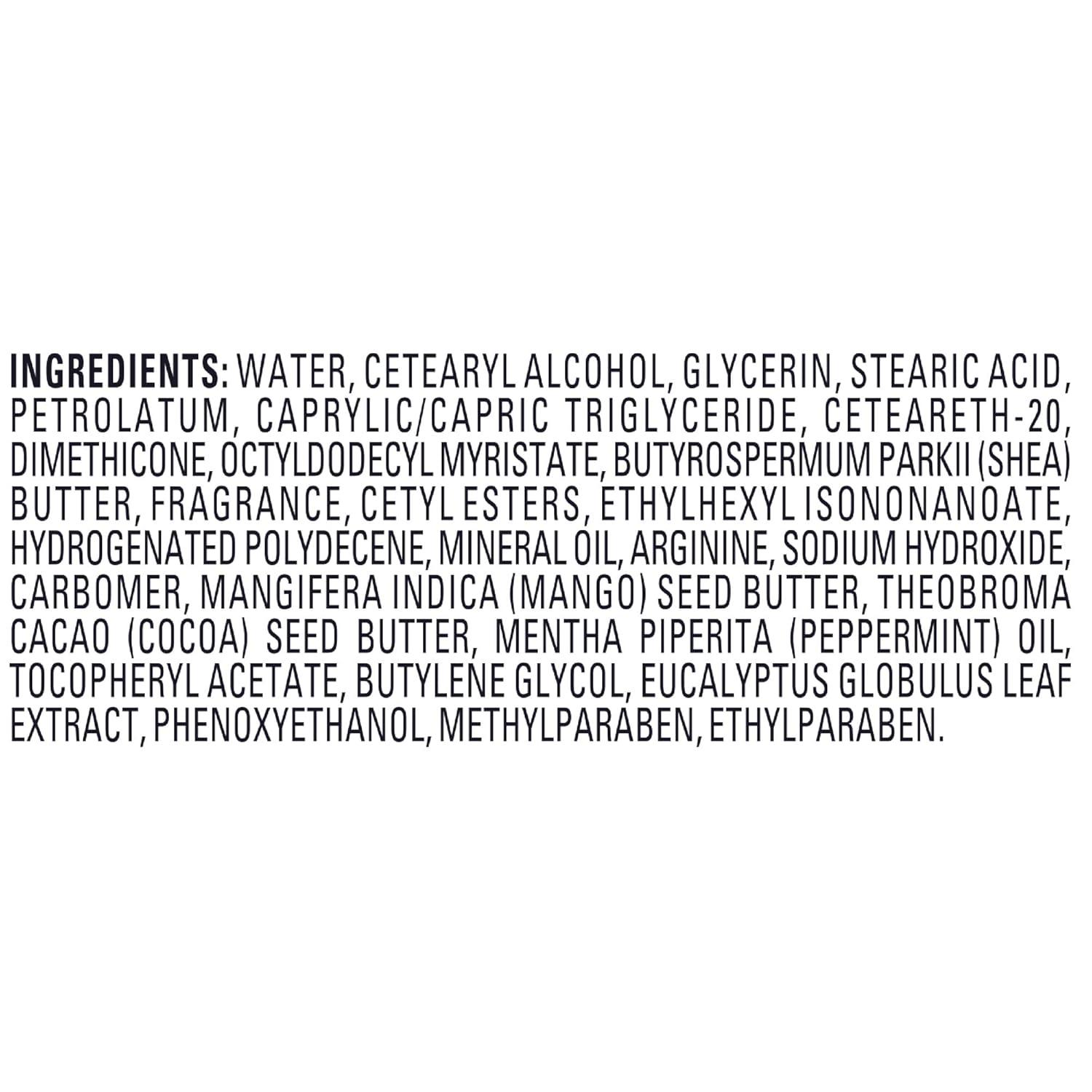 imageJergens Eucalyptus Mint Body Butter Infused with Essential Oils Helps to Relieve Stress for All Skin Types Great Size for Travel 7 Fluid OunceEucalyptus Mint Pack of 1