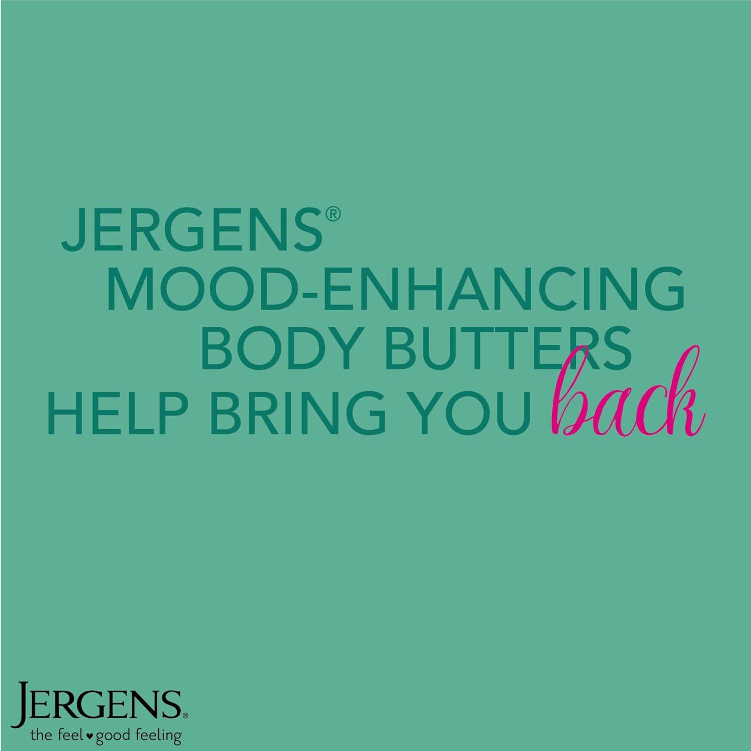 imageJergens Eucalyptus Mint Body Butter Infused with Essential Oils Helps to Relieve Stress for All Skin Types Great Size for Travel 7 Fluid OunceSweet Citrus  Lavender Pack of 2