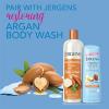 imageJergens Wet Skin Body Lotion with Coconut Oil In Shower Lotion for Dry Skin FastAbsorbing NonSticky Dermatologist Tested 10 OunceArgan Oil Pack of 4