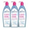 imageJergens Cloud Creme Breathable Hydration Body Lotion NonGreasy Moisturizer FastAbsorbing ParabenFree Hydration with Hyaluronic Complex Lightweight 13 Fl Oz Pack of 3Gel Cream 13oz Pack of 3