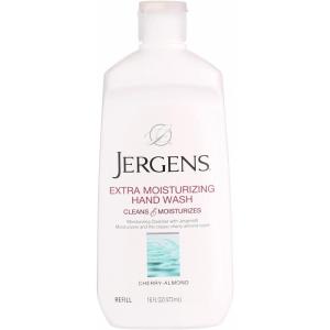 imageJergens Extra Moisturizing Liquid Hand Wash Refill 16 Ounces Pack of 316 Fl Oz Pack of 3