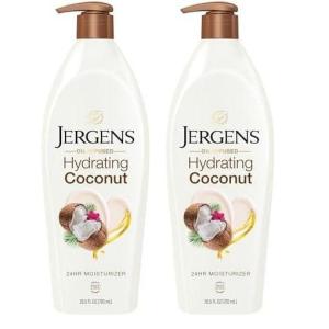 imageJergens Hydrating Coconut Body Moisturizer 168 Ounce Pack of 3265 Fl Oz Pack of 2