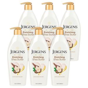 imageJergens Wet Skin Body Moisturizer with Shea Butter Oil Pure Shea Butter In Shower Lotion Moisturizer for Dry Skin FastAbsorbing NonSticky 10 oz Dermatologist Tested168 Fl Oz Pack of 6