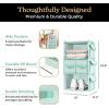 imageSMIRLY 3 Shelf Hanging Closet Organizer and Storage Shelves  Hanging Organizer for Closet Hanging Shelves for Closet Organizers and Storage Small Closet Organizer Sweater Storage for ClosetSage