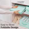 imageSMIRLY 3 Shelf Hanging Closet Organizer and Storage Shelves  Hanging Organizer for Closet Hanging Shelves for Closet Organizers and Storage Small Closet Organizer Sweater Storage for ClosetSage