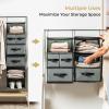 imageSMIRLY 6 Shelf Hanging Closet Organizer and Storage Shelves  Hanging Organizer for Closet Hanging Shelves for Closet Organizers and Storage Large Closet Organizer Sweater Storage for ClosetGrey