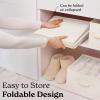 imageSMIRLY 6 Shelf Hanging Closet Organizer and Storage Shelves  Hanging Organizer for Closet Hanging Shelves for Closet Organizers and Storage Large Closet Organizer Sweater Storage for ClosetCream White