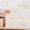 imageSMIRLY 6 Shelf Hanging Closet Organizer and Storage Shelves  Hanging Organizer for Closet Hanging Shelves for Closet Organizers and Storage Large Closet Organizer Sweater Storage for ClosetCream White