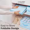 imageSMIRLY 6 Shelf Hanging Closet Organizer and Storage Shelves  Hanging Organizer for Closet Hanging Shelves for Closet Organizers and Storage Large Closet Organizer Sweater Storage for ClosetBlue