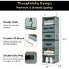 imageSMIRLY 6 Shelf Hanging Closet Organizer and Storage Shelves  Hanging Organizer for Closet Hanging Shelves for Closet Organizers and Storage Large Closet Organizer Sweater Storage for ClosetGrey