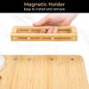 imageSMIRLY Charcuterie Boards Gift Set Charcuterie Board Set Bamboo Cheese Board Set  House Warming Gifts New Home Wedding Gifts for Couple Bridal Shower GiftBamboo Natural