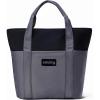 imageSMIRLY Jumbo Insulated Cooler Bag with Zippered Top  Collapsible Cooler Bags Insulated Grocery Bags for Cold and Hot Great Shopping Bag Soft Large Tote Bag Travel Insulated Bag Beach Cooler BagsGrey