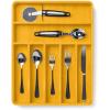 imageSMIRLY Bamboo Kitchen Drawer Organizer For Silverware Tray For Drawer Silverware Organizer Silverware Drawer Organizer Utensil Organizer For Kitchen Drawers Kitchen Drawer OrganizerYellow