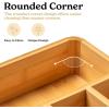 imageSMIRLY Bamboo Kitchen Drawer Organizer For Silverware Tray For Drawer Silverware Organizer Silverware Drawer Organizer Utensil Organizer For Kitchen Drawers Kitchen Drawer OrganizerNatural