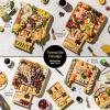 imageSMIRLY Charcuterie Boards Gift Set Charcuterie Board Set Bamboo Cheese Board Set  House Warming Gifts New Home Wedding Gifts for Couple Bridal Shower Gift1 Drawer