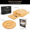 imageSMIRLY Charcuterie Boards Gift Set Charcuterie Board Set Bamboo Cheese Board Set  House Warming Gifts New Home Wedding Gifts for Couple Bridal Shower GiftBamboo