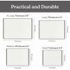 imageSMIRLY Plastic Cutting Board Set With Holder Dishwasher Safe Plastic Cutting Boards Set for Kitchen Cutting Boards for Kitchen  Plastic Chopping Board SetGreyWhite