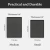 imageSMIRLY Plastic Cutting Board Set With Holder Dishwasher Safe Plastic Cutting Boards Set for Kitchen Cutting Boards for Kitchen  Plastic Chopping Board SetDark Gray