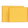 imageSMIRLY Plastic Cutting Board Set With Holder Dishwasher Safe Plastic Cutting Boards Set for Kitchen Cutting Boards for Kitchen  Plastic Chopping Board SetYellow