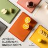 imageSMIRLY Plastic Cutting Board Set With Holder Dishwasher Safe Plastic Cutting Boards Set for Kitchen Cutting Boards for Kitchen  Plastic Chopping Board SetOrange